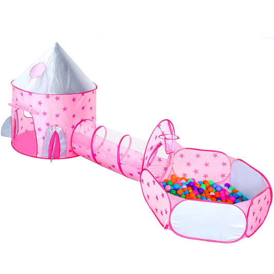 Stan na hranie 3 v 1, ružový-0