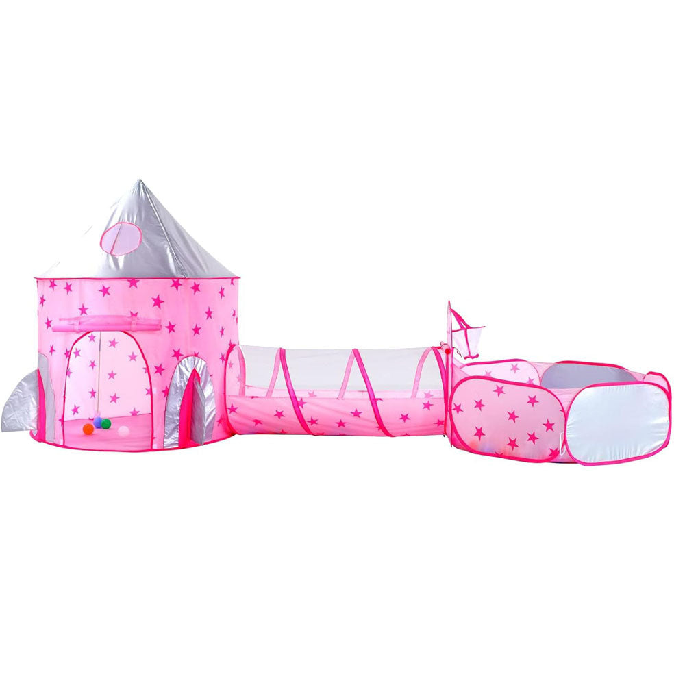 Stan na hranie 3 v 1, ružový-1