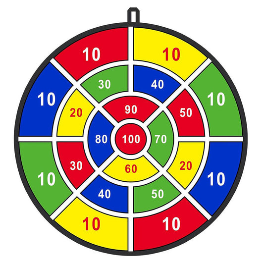 Hra na terč s lepivými míčky-0