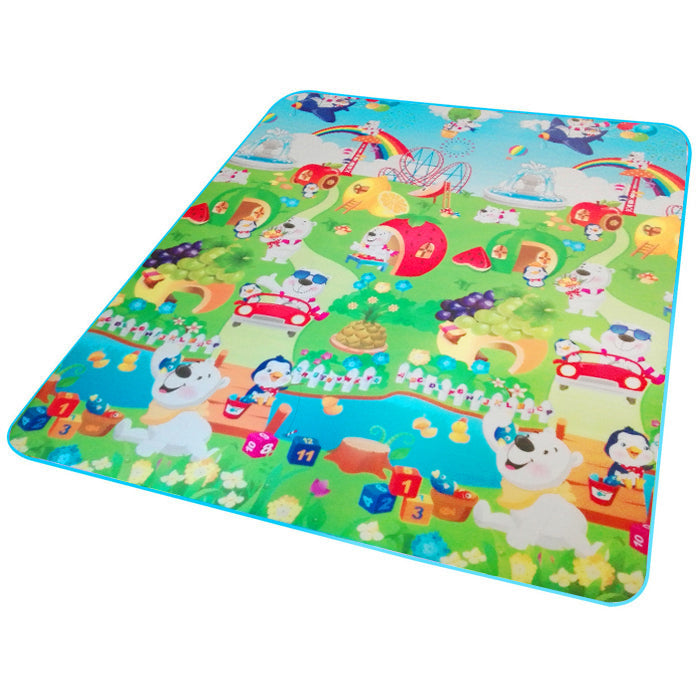 Play mat for children-blue-2