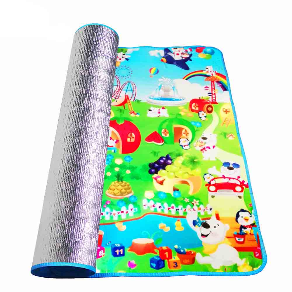 Play mat for children-blue-1