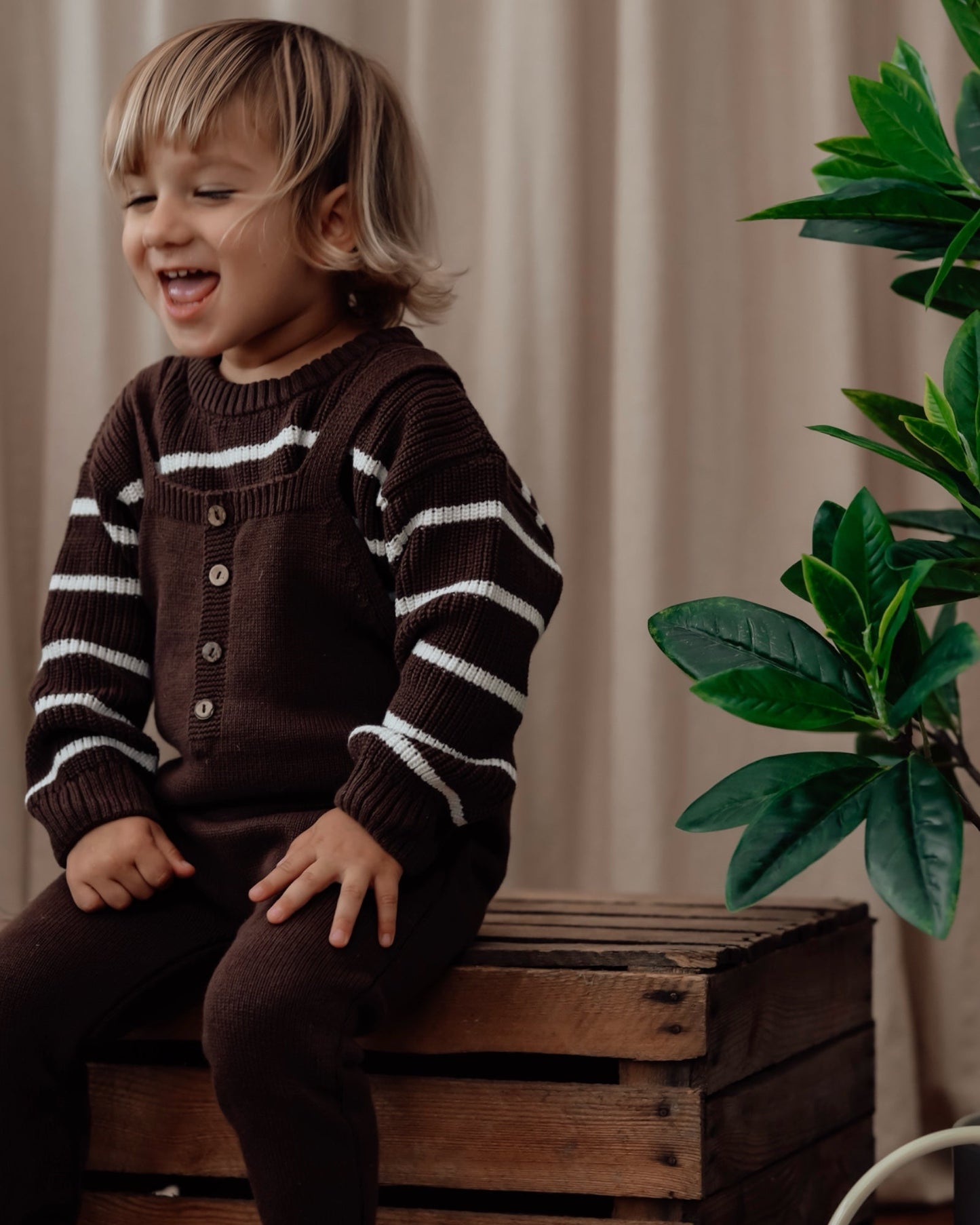 Jojo suspenders Brown-2